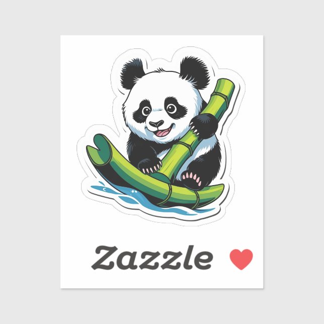 Autocollant Panda (Feuille)