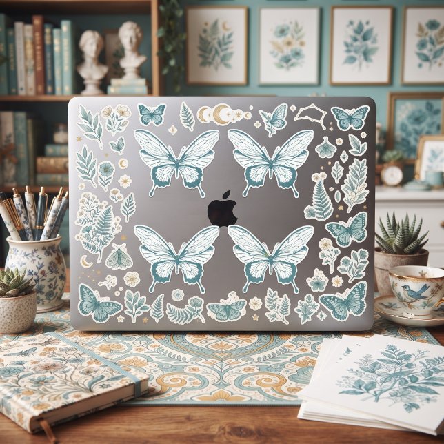 Autocollant Papillon (Créateur téléchargé)