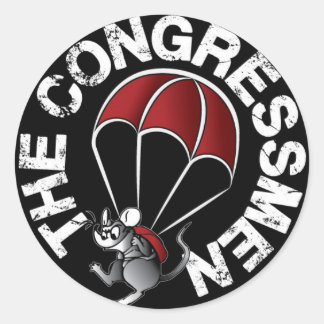 Autocollant "Parachute Mouse"