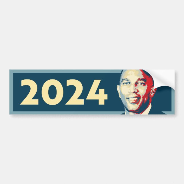 Autocollant pare-chocs Hakeem Jeffries 2024 (Devant)