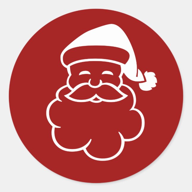 Autocollant père Noël (Devant)