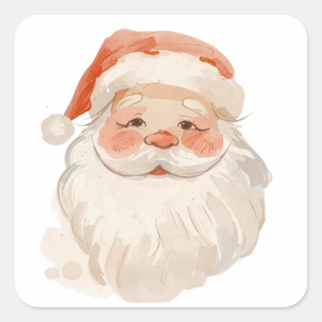 Autocollant Père Noël  (Devant)