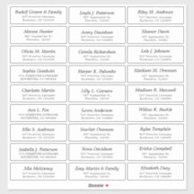 Autocollant personnalisable Mariage invité