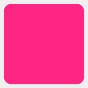Autocollant personnalisable Neon Pink - Bold & Vib