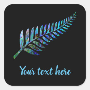 AUTOCOLLANT PERSONNALISABLE NOUVELLE-ZÉLANDE KIWI