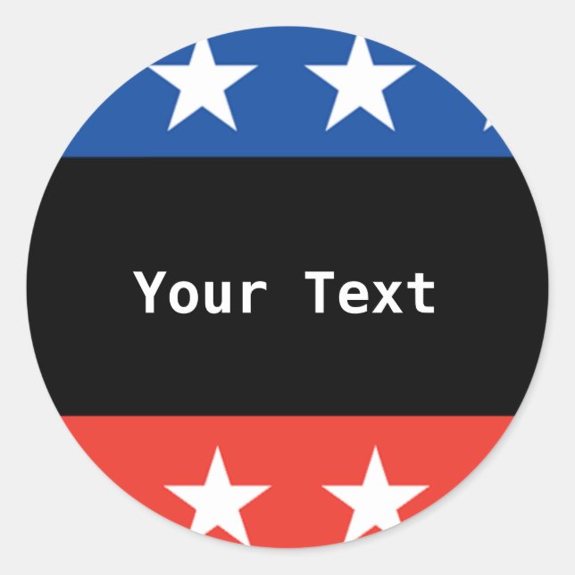 Autocollant personnalisé (Devant)