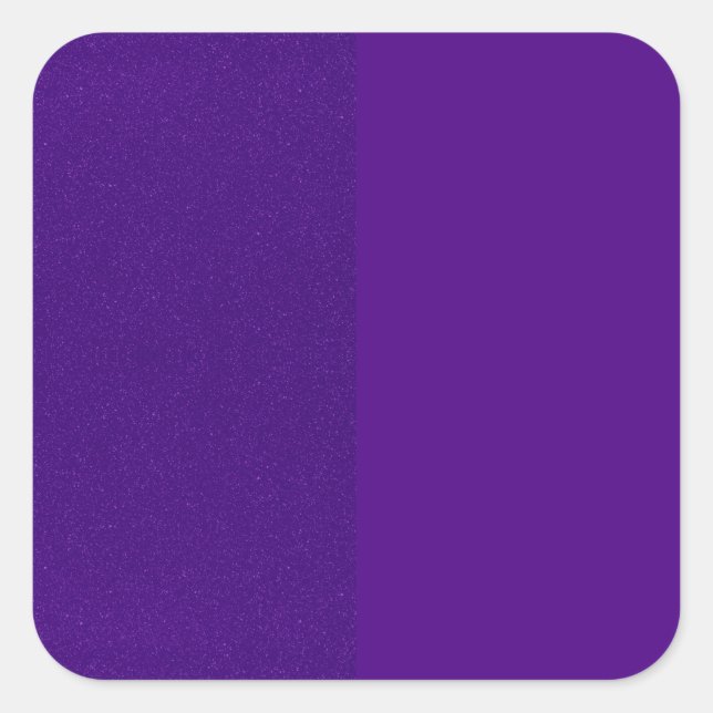 Autocollant personnalisé à texture divisée violet (Devant)