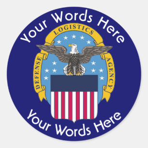 Autocollant personnalisé de l'Agence de logistique