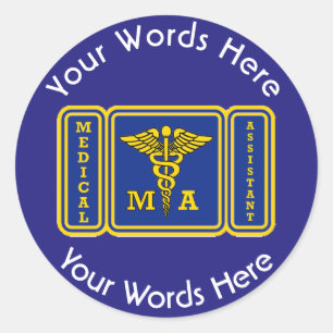 Autocollant personnalisé de l'Assistant Médicale