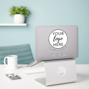 Autocollant personnalisé de logo d'entreprise simp