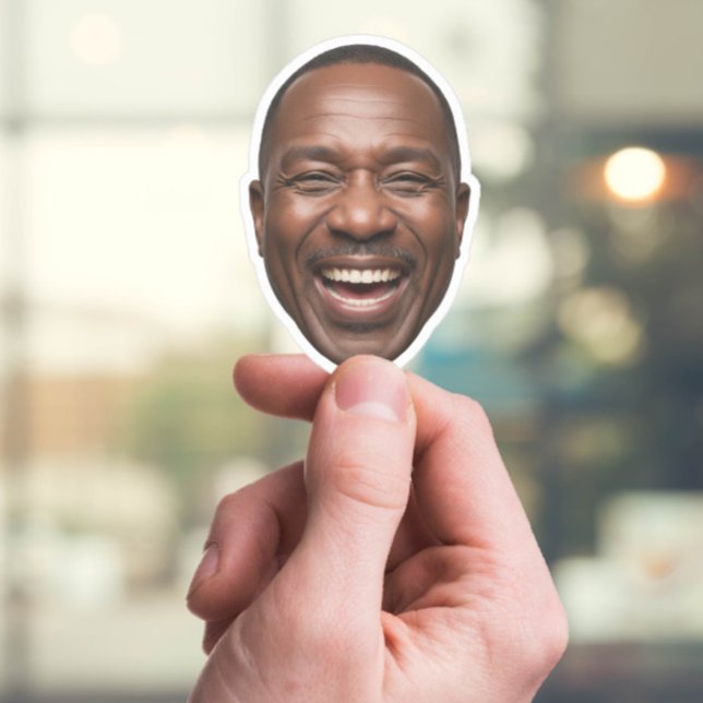 Autocollant personnalisé - Drôle photo personnalis (Créateur téléchargé)