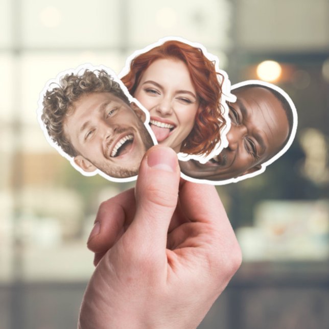 Autocollant personnalisé - Drôle photo personnalis (Créateur téléchargé)