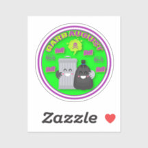 Autocollant personnalisé GarbAugust