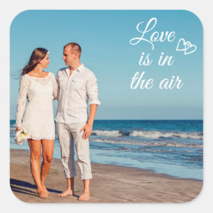 Autocollant personnalisé photo couple modèle perso