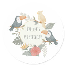 Autocollant personnalisé pour anniversaire de Touc