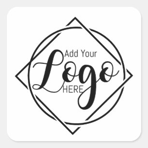 Autocollant personnalisé pour entreprise avec logo