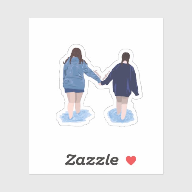 Autocollant personnalisé pour K ! (Feuille)