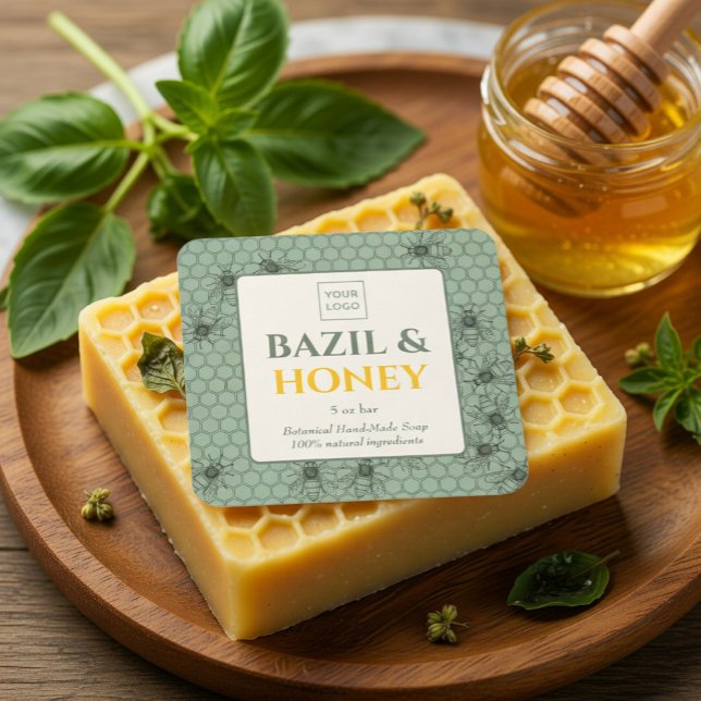 Autocollant personnalisé pour savon artisanal (Créateur téléchargé)