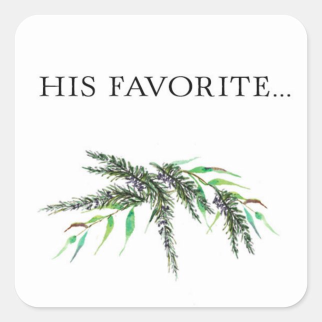 Autocollant personnalisé "Son" favori (Devant)