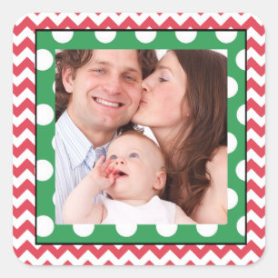 Autocollant photo famille