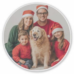 Autocollant photo personnalisé