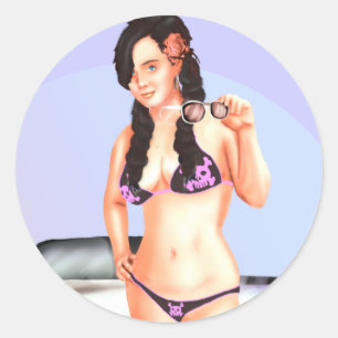 Autocollant Pin-