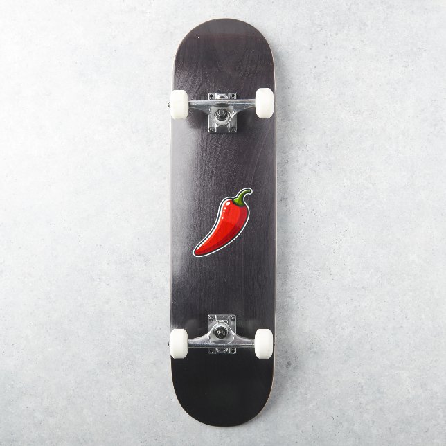Autocollant poivron rouge (Skateboard)