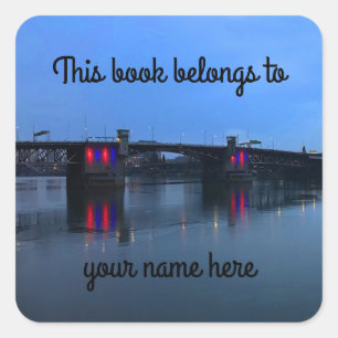 Autocollant Portland Morrison Bridge #1