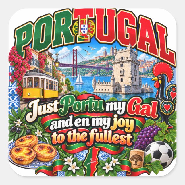 Autocollant Portugal (Devant)