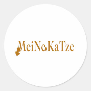 Autocollant pour amateur de chats - Meine Katze