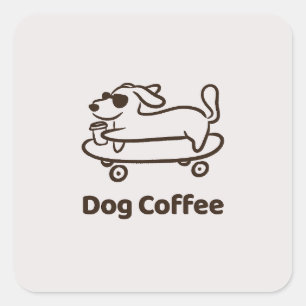 Autocollant pour amateur de chien moderne   la vie
