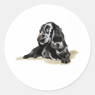 Autocollant pour amateur de chiens Cocker Spaniel