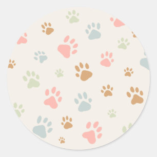 Autocollant pour amateur de chiens esthétique past