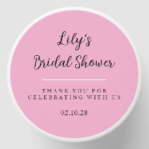 Autocollant pour bougie de faveur de douche de mar