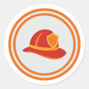 Autocollant pour casque de pompier
