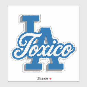 Autocollant pour casque Toxico Car