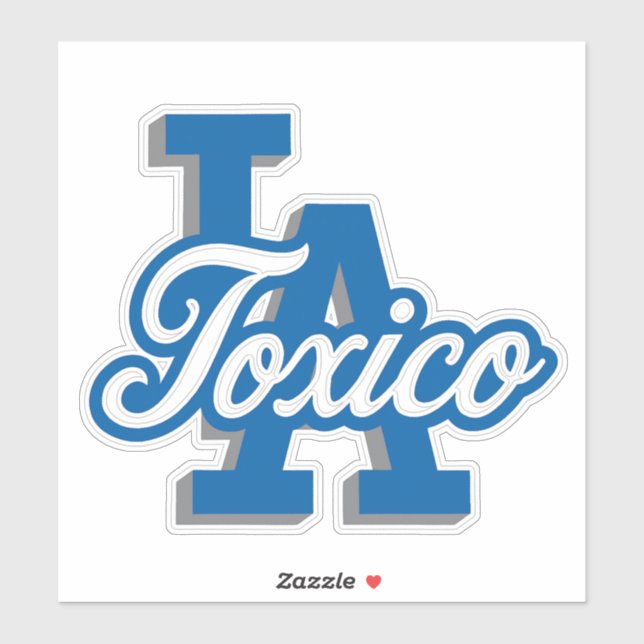 Autocollant pour casque Toxico Car (Feuille)