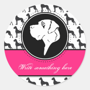 Autocollant pour chien