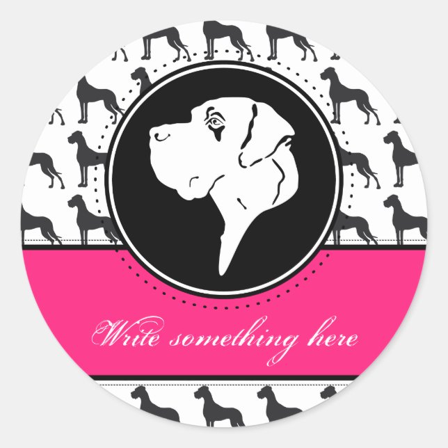 Autocollant pour chien (Devant)