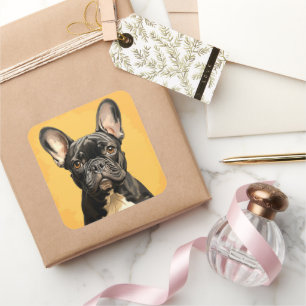 Autocollant pour chien mignon
