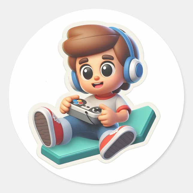 autocollant pour enfants (Devant)