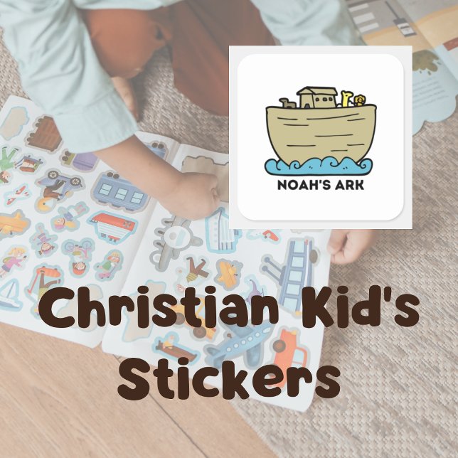 Autocollant pour enfants de l'Arche de Noé (Créateur téléchargé)
