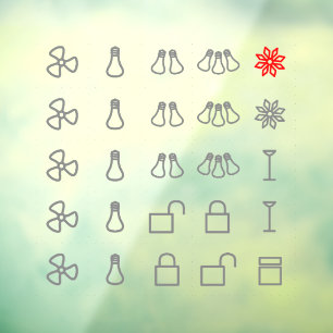 AUTOCOLLANT POUR FENÊTRE