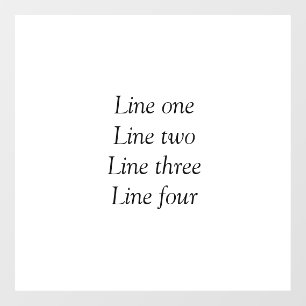 AUTOCOLLANT POUR FENÊTRE 