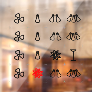 AUTOCOLLANT POUR FENÊTRE