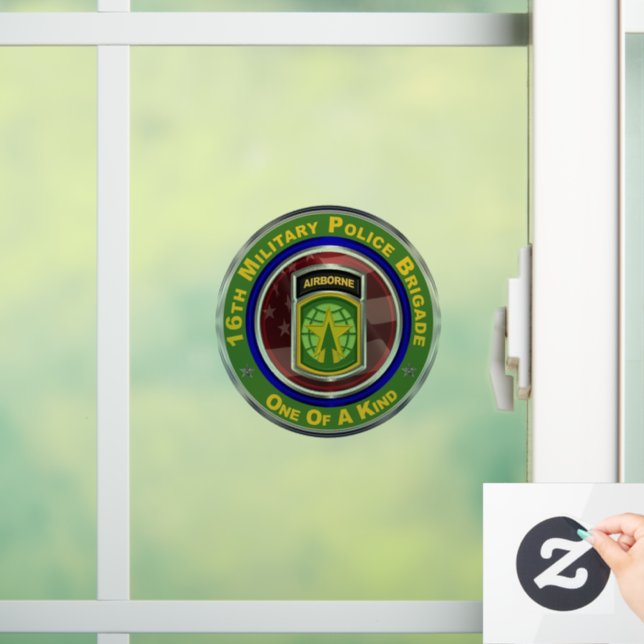 Autocollant Pour Fenêtre 16e brigade de police militaire (Maison)