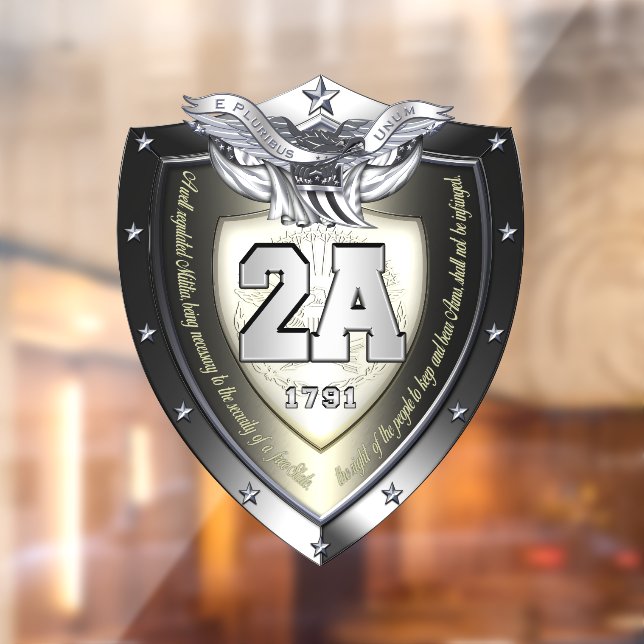 AUTOCOLLANT POUR FENÊTRE 2A 1791 (Feuille 2)