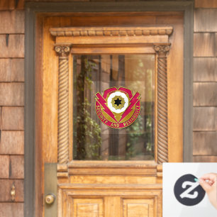 Autocollant Pour Fenêtre 72e serrure de fenêtre de la Brigade de commandeme