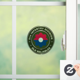 Autocollant Pour Fenêtre 9e division d'infanterie