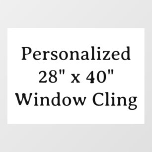 Autocollant Pour Fenêtre Adhésif personnalisé pour fenêtre 71 x 102 cm